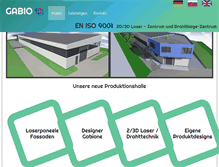 Tablet Screenshot of gabio.biz